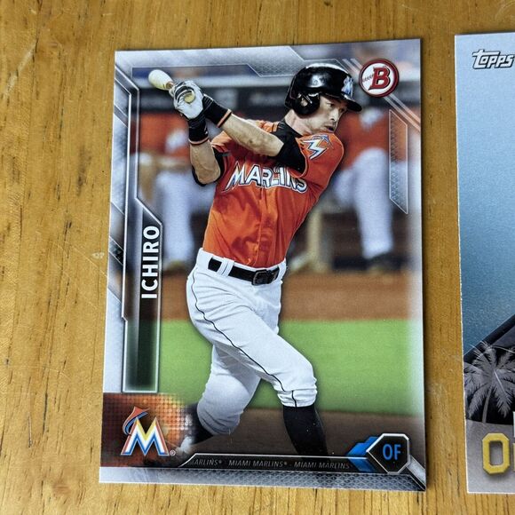 Miami Marlins 12 Card Lot NM Sandy Alcantara 2018 Topps Chrome RC Marte Refractr - Picture 11 of 13